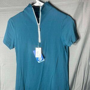 The Tailored Sportsman 1/4 Ice Fil Zip short sleeve T-shirt